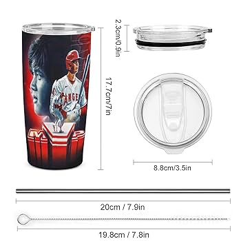 Amazon | 大谷 翔平 Showtime MVP タンブラー ロック式 フタ付き